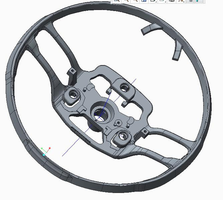 kwaliteit Magnesium Alloy Steering Wheel Frame Metals Light Car Wheel Cover fabriek